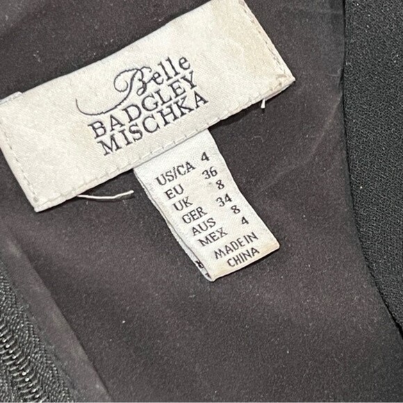 Belle Badgley Mischka V Neck Jumpsuit - Picture 7 of 9